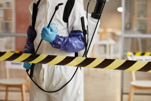 Professional Biohazard Cleanup technician working in Concord, MI